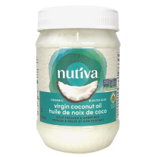 Huile de Noix de Coco Vierge Biologique Nutiva, 444ml 