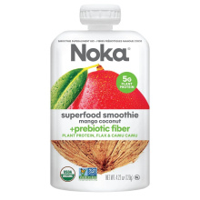 Smoothie Superfood Biologique Noka + Fibre Prébiotique Mangue Noix de Coco, 120g