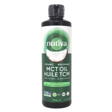 Huile de MCT biologique Nutiva, 473ml