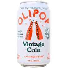 OLIPOP Tonic Pétillant Prébiotique Faible en Sucre Cola Rétro, 355mL