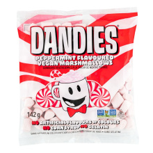 Guimauves végétaliennes Dandies saveur menthe poivrée, 142g