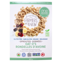Un degré d'avoine biologique sans gluten germée, 227g