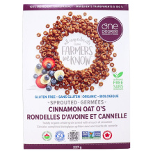 Un degré biologique sans gluten Écrous de cannelle germés, 227g