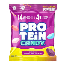 Bonbons protéinés saveur punch aux baies, 50g
