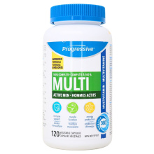 Multivitamines Progressives Pour Hommes Actifs, 120 Capsules