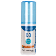 Vitamine D3 Progressive 1 000 UI Spray Saveur Naturelle Orange, 58ml