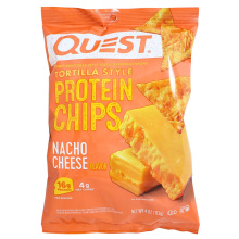 Croustilles de Protéines de style Tortilla au Fromage Nacho de Quest, 113g