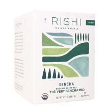 Thé Vert Sencha Bio de Rishi Tea & Botanicals, 15 Sachets