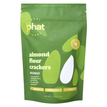 Les biscuits à la farine d'amande Real Phat Foods Keto Rosemary, 128g