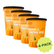Revive Superfoods Ready To Blend Smoothie Cup Banana & Pumpkin Spice 4-Pack, 180 g each