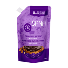 Sana Vie Sucrée Aucun Ajout de Sucre Étalement au Cacao et Noisette Keto, 200g