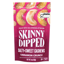 Noix de cajou salées et sucrées Skinny Dipped Cannelle Croustillante, 113g