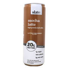 Slate High Protein Iced Coffee Mocha Latte, 325mL