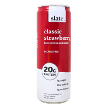 Slate High Protein Milk Shake Classic Strawberry, 325mL