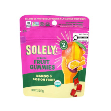 Gummies de fruits biologiques Mango & Passion Fruit, 71g, uniquement.