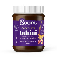 Soom Foods Tahini au Chocolat et Sésame, 340g