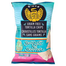 Tortillas croustillantes sans grains Siete sel de mer, 142g