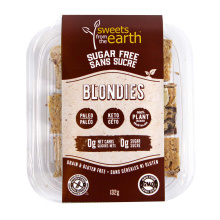 Les douceurs de Sweets From The Earth Sans Sucre Keto Blondies, 132g 