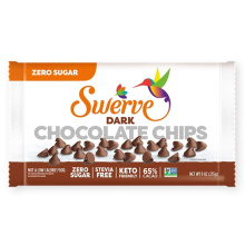 Chocolats Swerve Sweets Sans Sucre en Pépites de Chocolat Noir, 65% Cacao, 255g