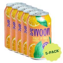 Swoon Mélange Thé et Limonade Sans Sucre 5-Pack, 355 ml Chaque