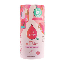 Thés en forme de gouttes à la rose et au Earl Grey, 3,2 oz.