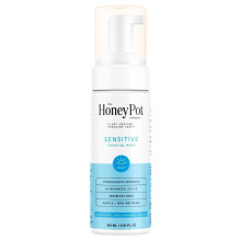 Le nettoyant moussant quotidien Honey Pot à base de plantes pour l'intimité sensible, 163ml