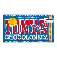 Tony's Chocolonely Chocolat Noir à 70%, 180g