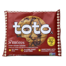 Toto Biscuit Protéiné Sans Gluten S'mores, 61 g