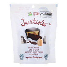 Les mini-cups de beurre d'arachide et de chocolat noir biologiques de Justin, 133g