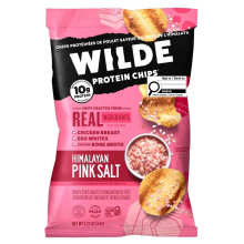 Croustilles protéinées WILDE sel rose de l'Himalaya, 64g