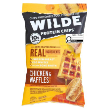 Croustilles protéinées WILDE poulet et gaufres, 64g