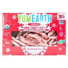 Mini Canne Courbes Organiques YumEarth, 30 Canneaux.