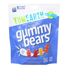 Ours Gélifiés Assortis YumEarth, 5 Sacs-Collations