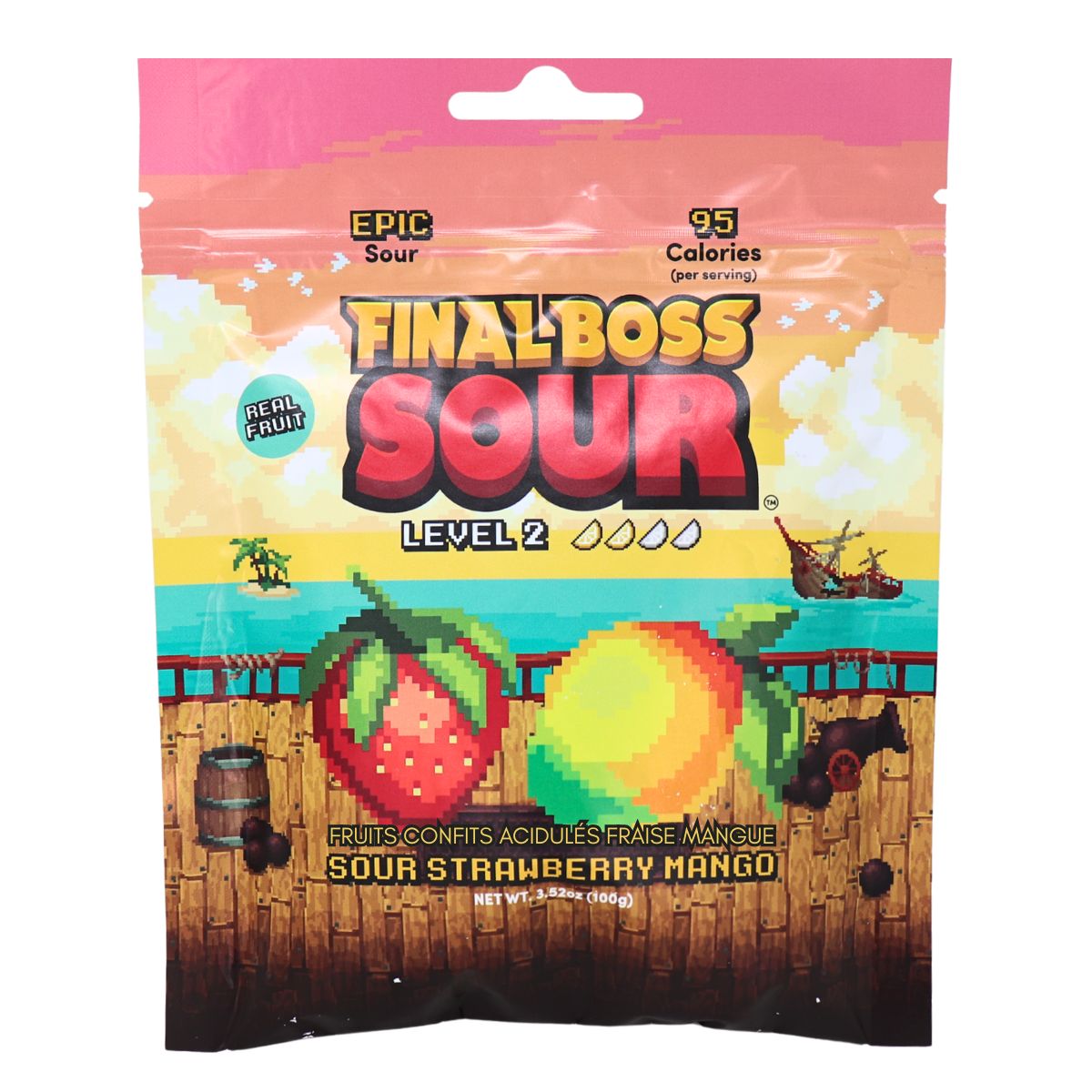 Level 2 Sour Strawberry Mango