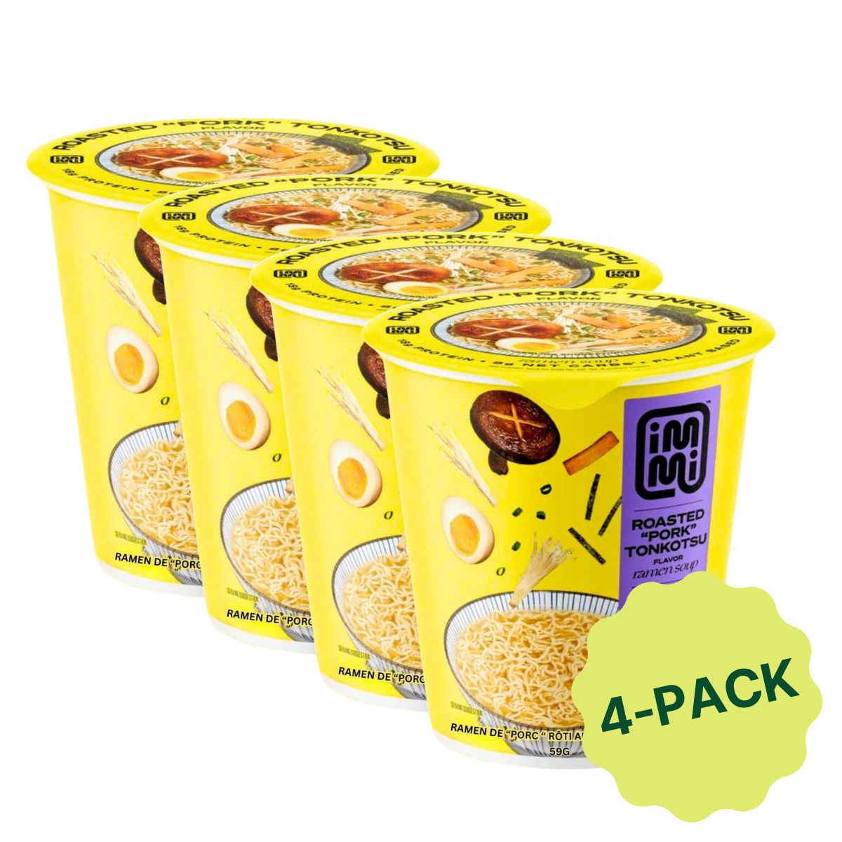 Roasted “Pork” Tonkotsu, 4 pack