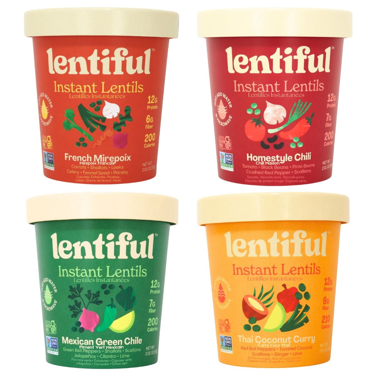 Variety, 4 pack