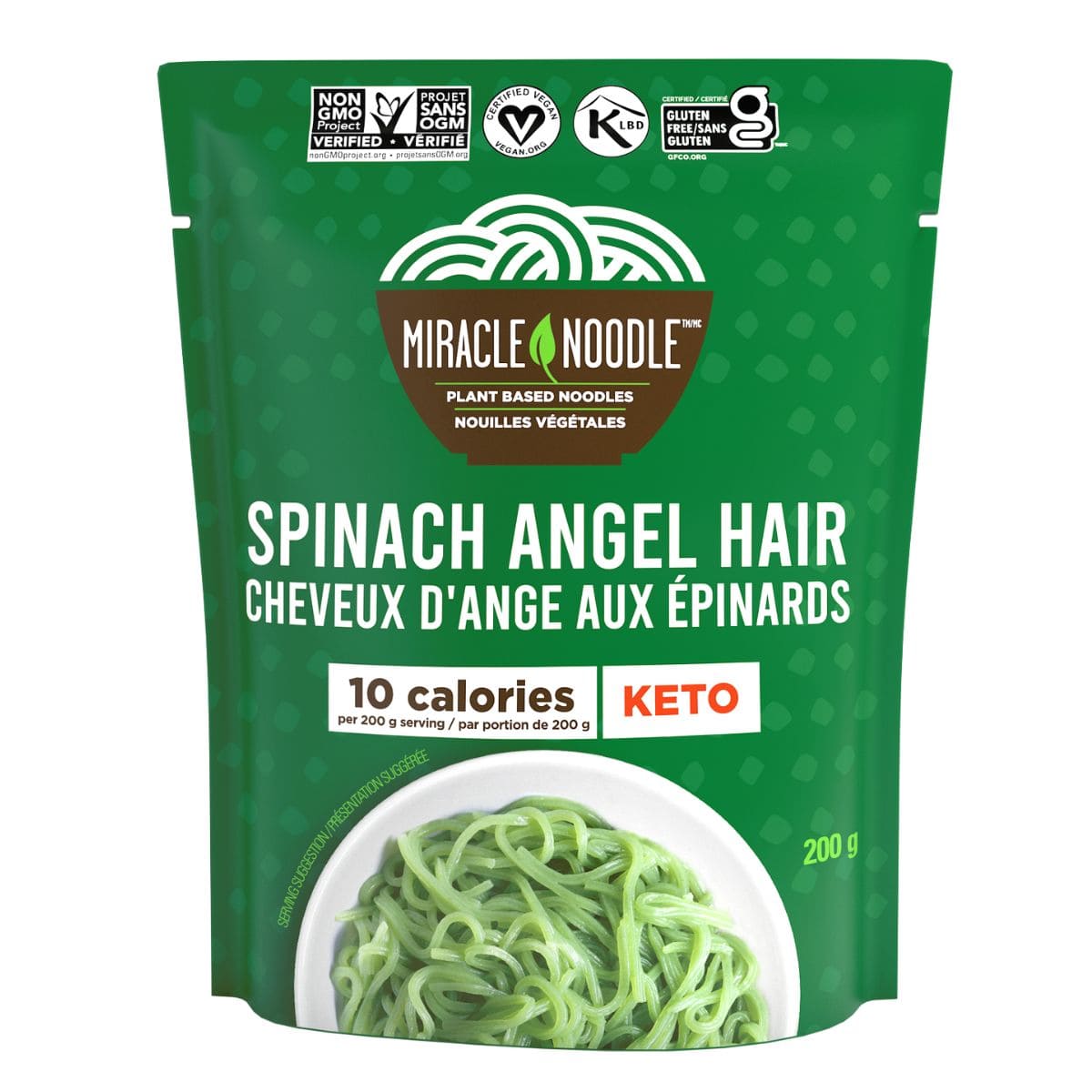 Spinach Angel Hair