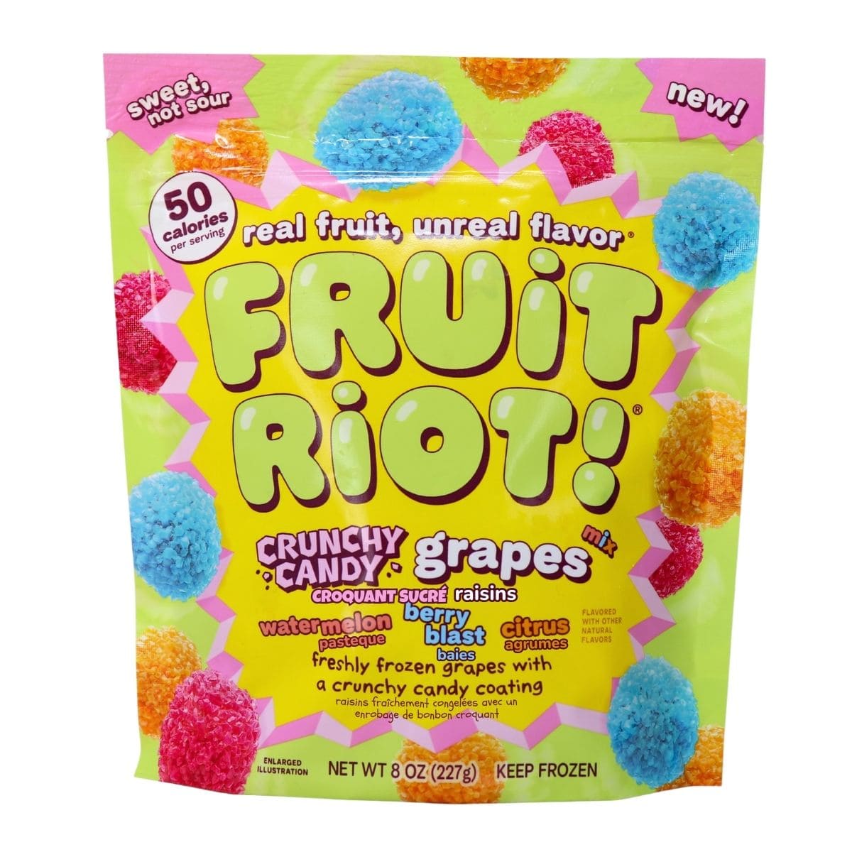 Crunchy Candy Grapes Mix