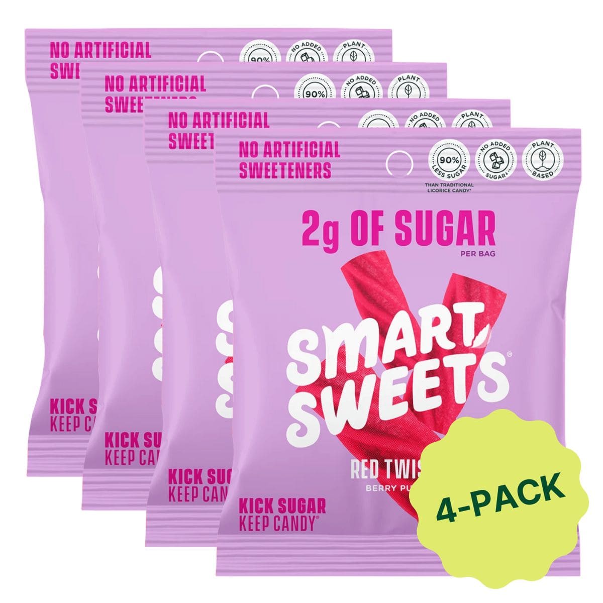 Red Twists, 4 pack