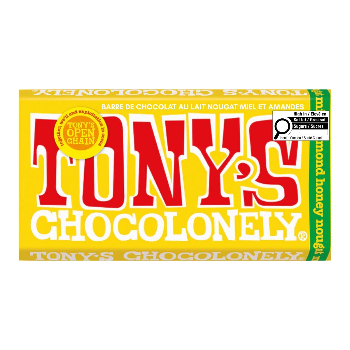 Milk Chocolate Honey Almond Nougat