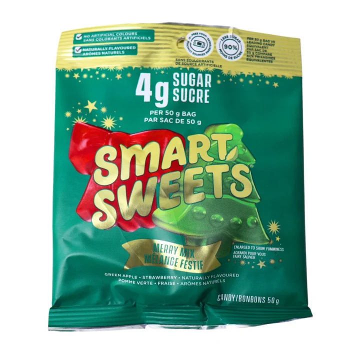 SmartSweets Low Sugar Gummies Merry Mix Front