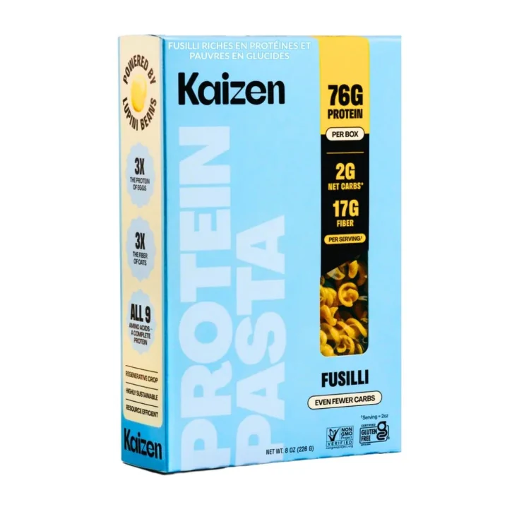 Kaizen High Protein Even Fewer Carb Pasta Fusilli Front