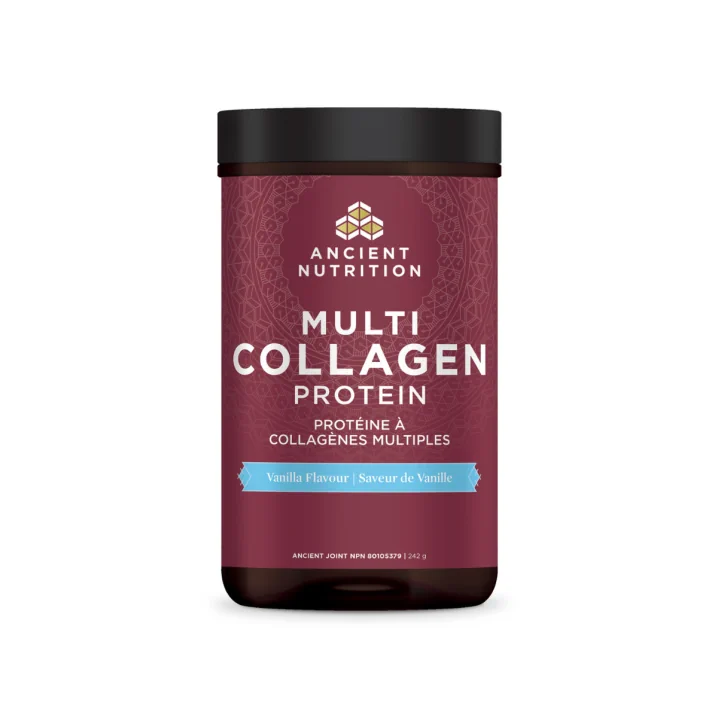 Ancient Nutrition Protéine de Collagène Multi-Vanille, 242g