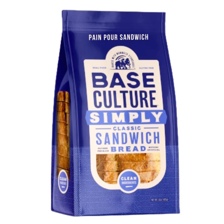 Front of Base Culture Bread Gluten-Free Sandwich Bread Healthy Bread