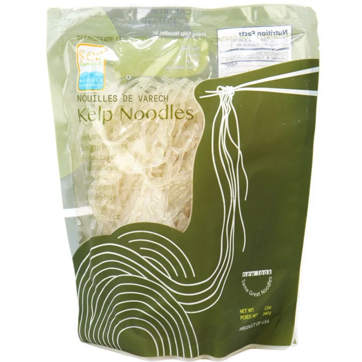 Front of Sea Tangle Noodle Company Kelp Noodles, 340g