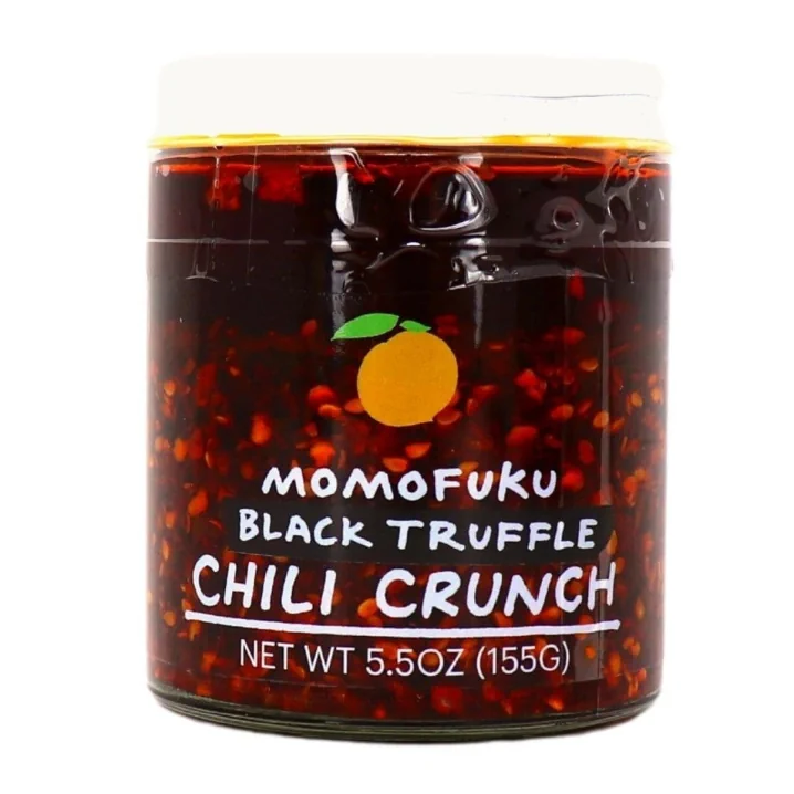 Huile de Chili Crunch Momofuku avec Truffe Noire, 155g