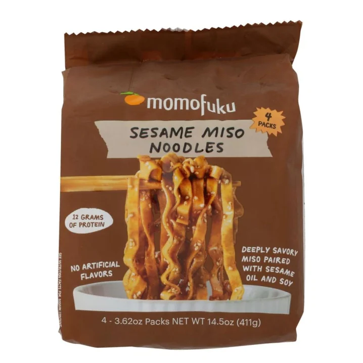 Momofuku Noodles Sesame Miso Front of multipack