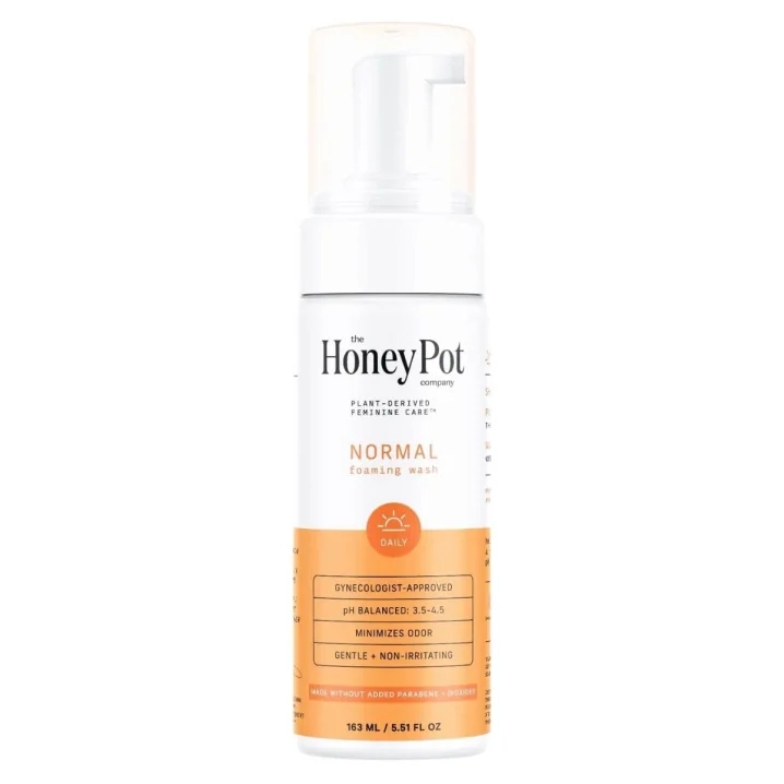 Front of The Honey Pot Foaming Intimate Wash Normal