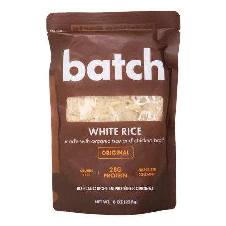 Batch High-Protein White rice Original Front