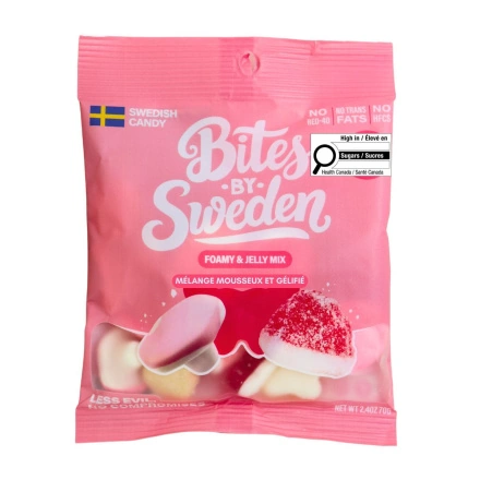 Bites by Sweden Foamy & Jelly mix Front